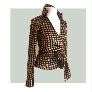 Wrap blouse. Size S.